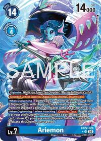 Ariemon Alternate Art BT22-028 SR