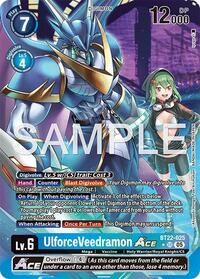 UlforceVeedramon ACE Alternate Art BT22-025 SR