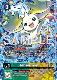 Terriermon Box Topper BT22-043 U