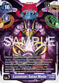 Lucemon Satan Mode EX10-060 SR
