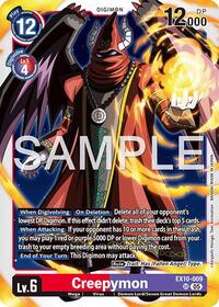 Creepymon EX10-009 SR