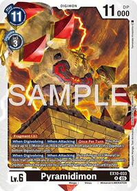 Pyramidimon EX10-033 R