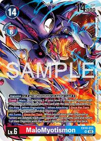 MaloMyotismon EX10-011 SR