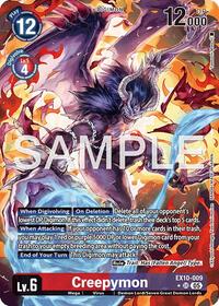 Creepymon Alternate Art EX10-009 SR
