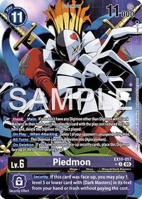 Piedmon Alternate Art EX10-057 R