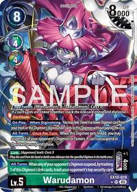 Warudamon Alternate Art EX10-019 SR