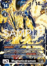 Magneticdramon Alternate Art EX10-036 SR