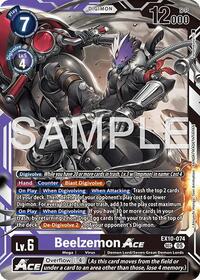 Beelzemon ACE EX10-074 SEC