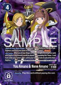 Yuu Amano and Nene Amano Alternate Art EX10-064 R