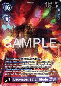 Lucemon Satan Mode SP EX10-060 SR