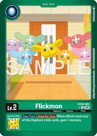 Flickmon Limited Foil EX10-001 C
