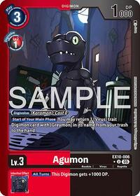Agumon Limited Foil EX10-006 U
