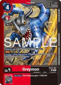 Greymon Limited Foil EX10-007 C