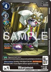 Warpmon Limited Foil EX10-029 C