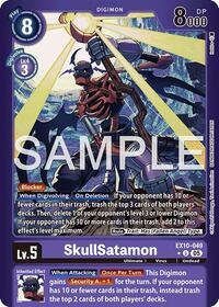 SkullSatamon Limited Foil EX10-049 U