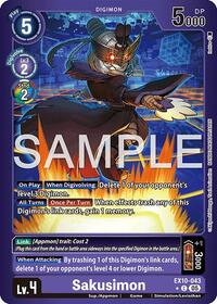 Sakusimon Limited Foil EX10-043 C