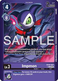 Impmon Limited Foil EX10-037 U