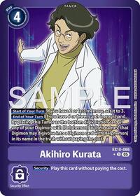 Akihiro Kurata Limited Foil EX10-066 U