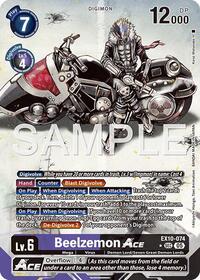 Beelzemon ACE Alternate Art EX10-074 SEC