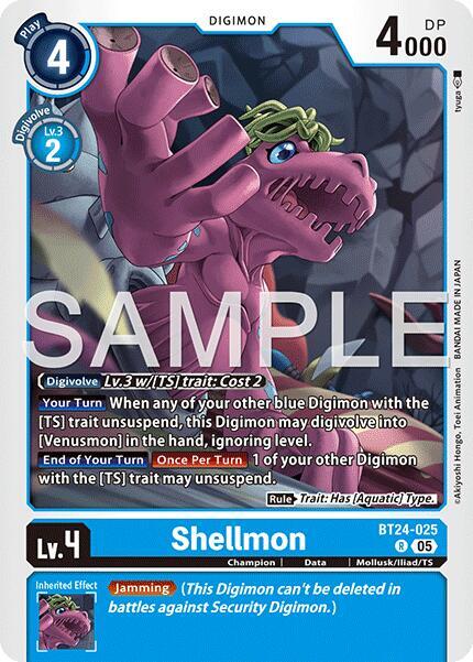 Shellmon BT24-025 R