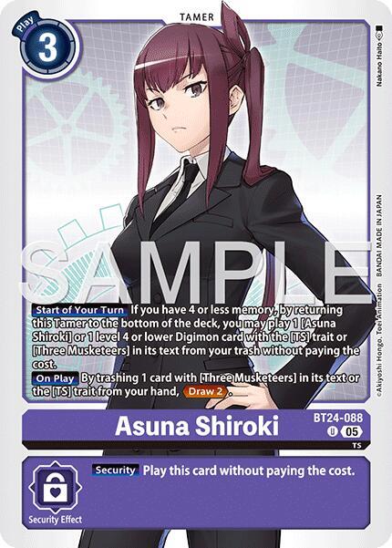 Asuna Shiroki BT24-088 UC
