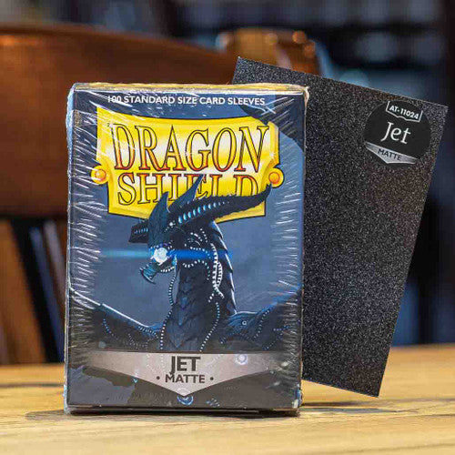 Dragon Shield Jet Matte Sleeves