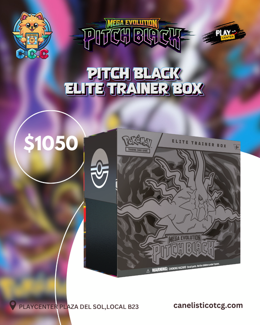 Pokemon Pitch Black Elite Trainer Box - INGLÉS