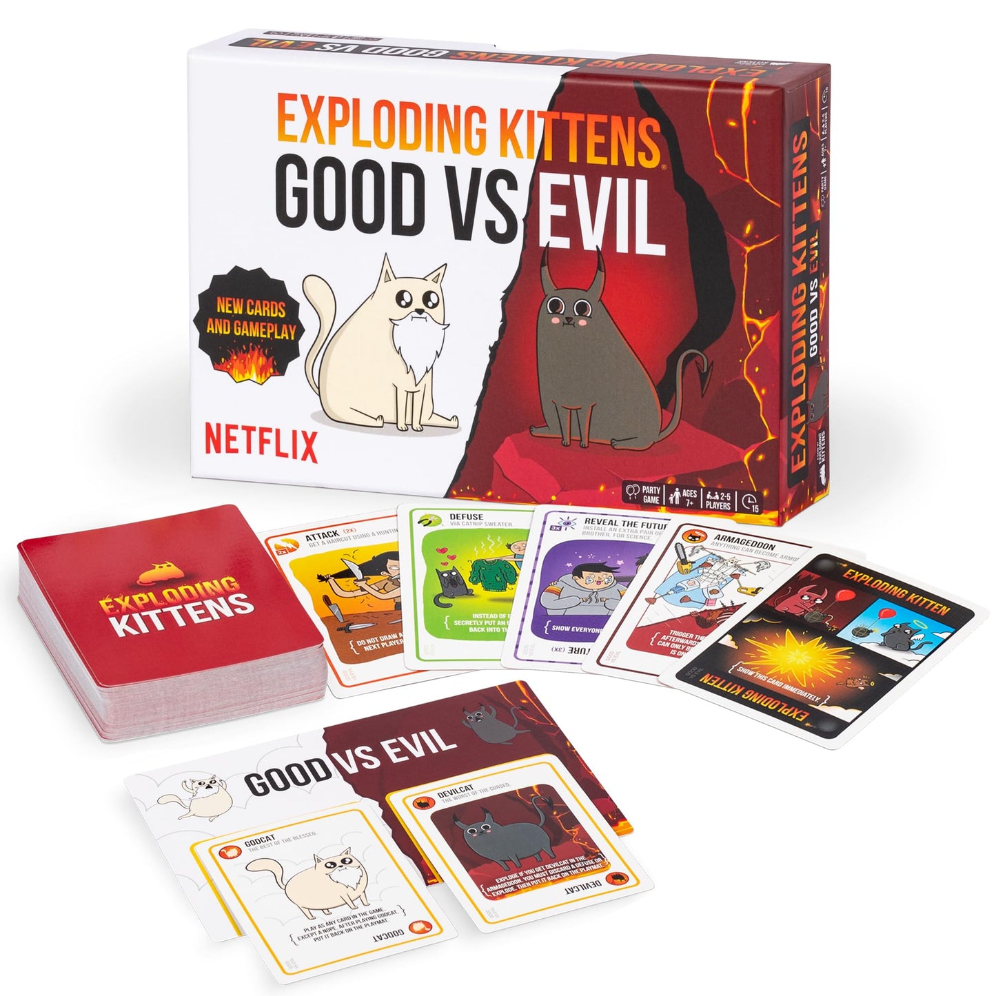 Exploding Kittens El bien contra el mal