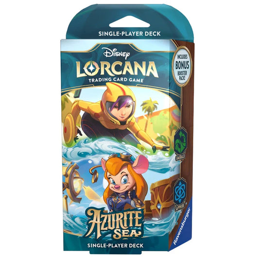 Lorcana: Azurite Sea - Starter Deck (Sapphire/Emerald)