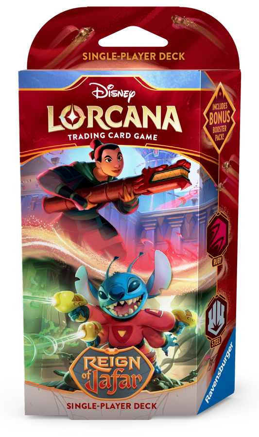 Lorcana: Reign Of Jafar - Starter Deck A Mulan y Stitch