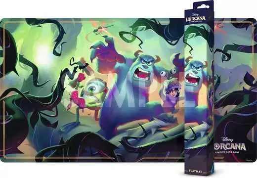 Mike Wazowski, Sulley, and Boo in Attack of the Vine!- Playmat