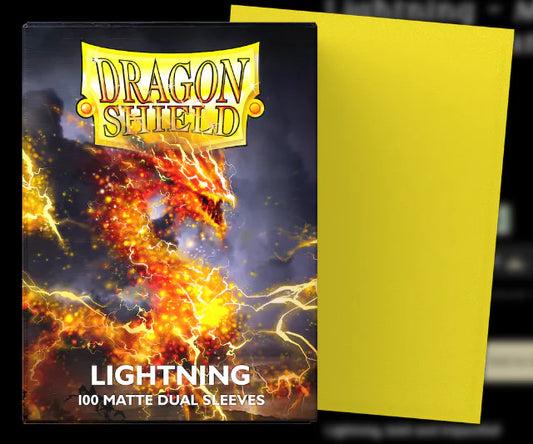 Dragon Shield Lightning Matte Sleeves Dual Sleeve