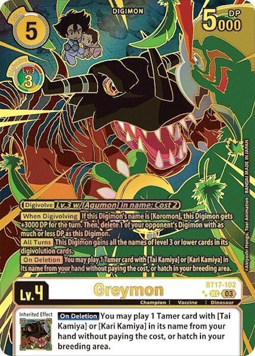 Greymon BT17 - 102