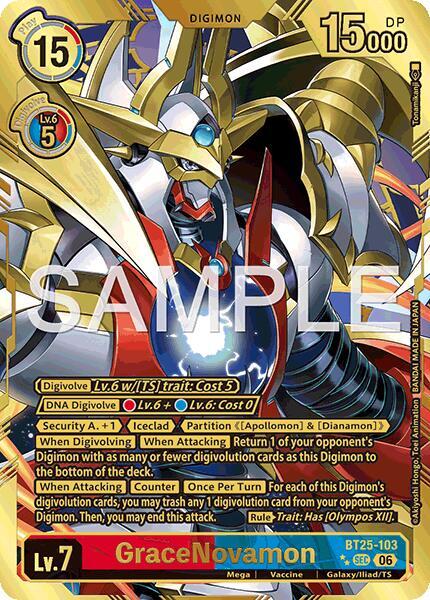 GraceNovamon (Rare Pull) - Dual Revolution (BT-25)
