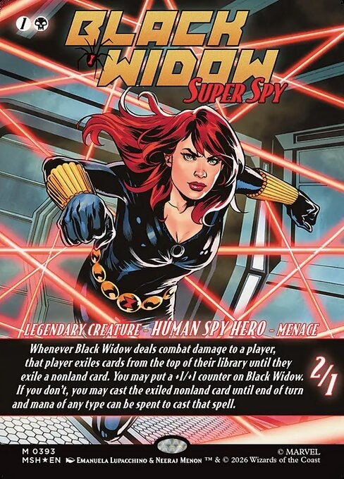 Black widow super spy