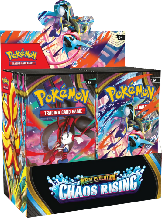 Pokemon Chaos Rising Booster Display - INGLÉS