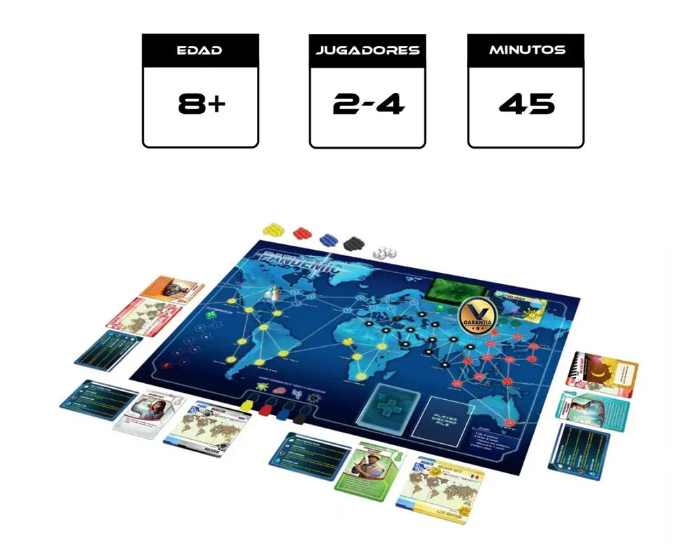 Pandemic en Español Juego de Mesa