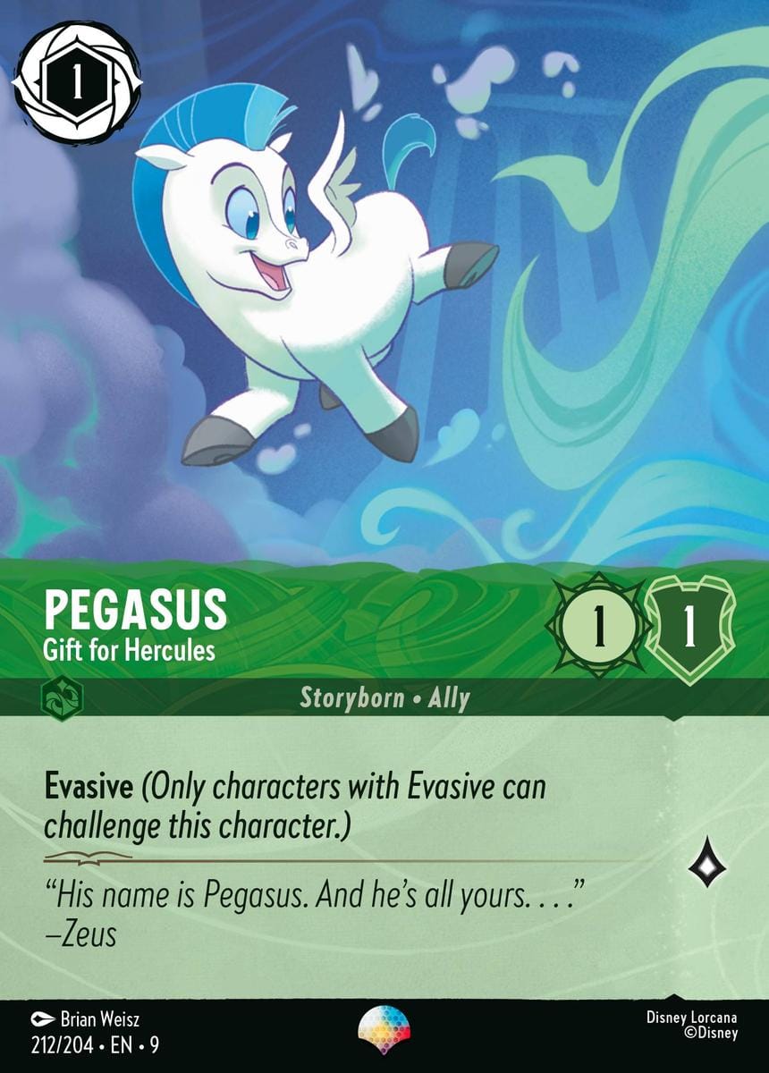 Pegasus Gift for Hercules Epic