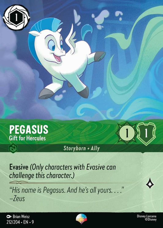 Pegasus Gift for Hercules Epic