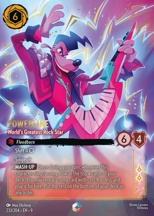 Powerline Worlds Greatest Rock Star Enchanted
