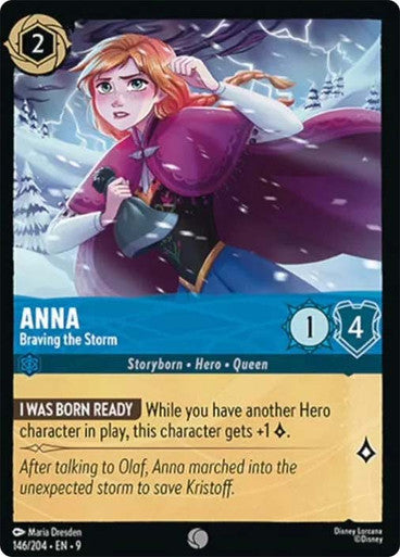 Anna Braving the Storm