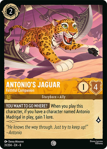Antonios Jaguar Faithful Companion