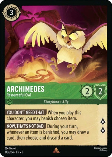 Archimedes Resourceful Owl