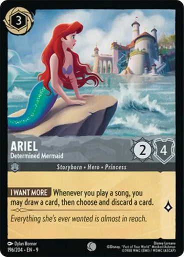 Ariel Determined Mermaid