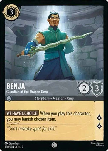 Benja Guardian of the Dragon Gem