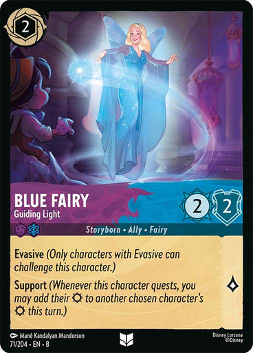 Blue Fairy Guiding Light