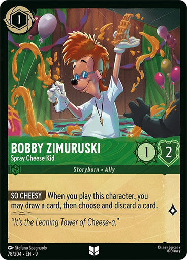 Bobby Zimuruski Spray Cheese Kid