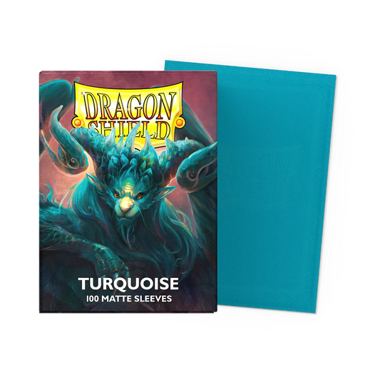 Dragon Shield Turquoise Matte Sleeves