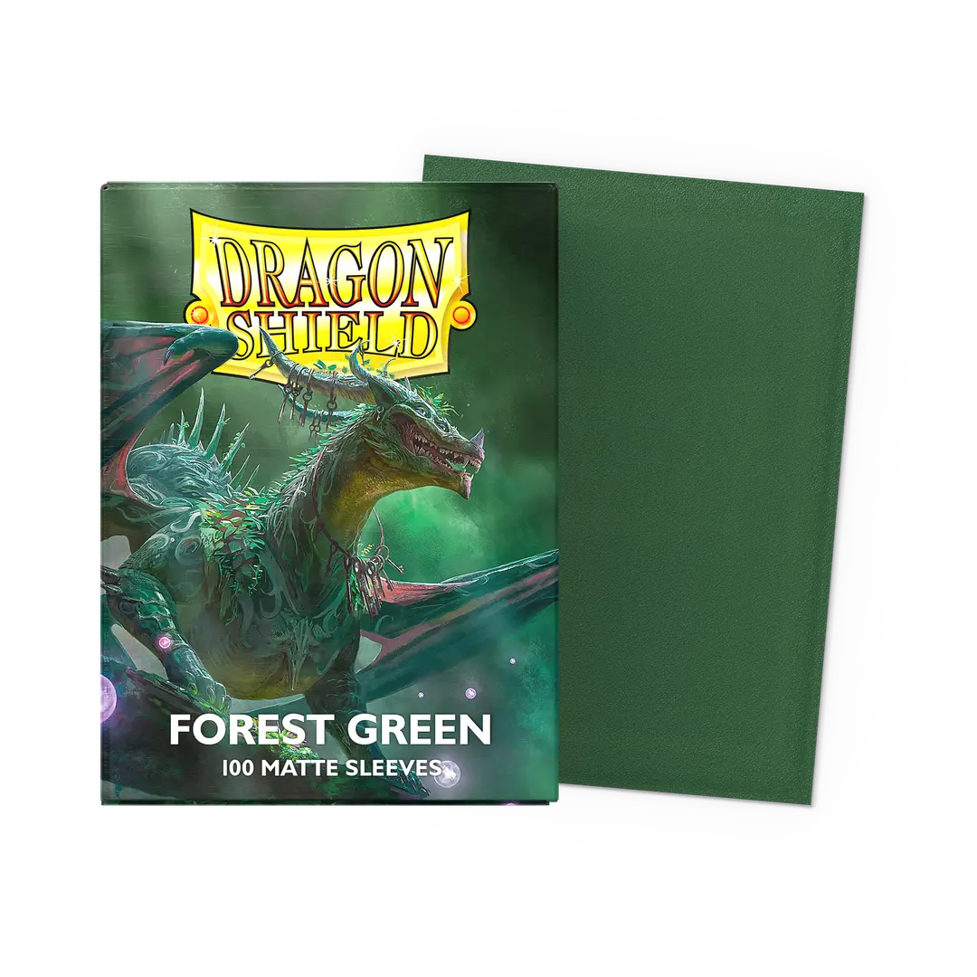 Dragon Shield Forest Green Matte