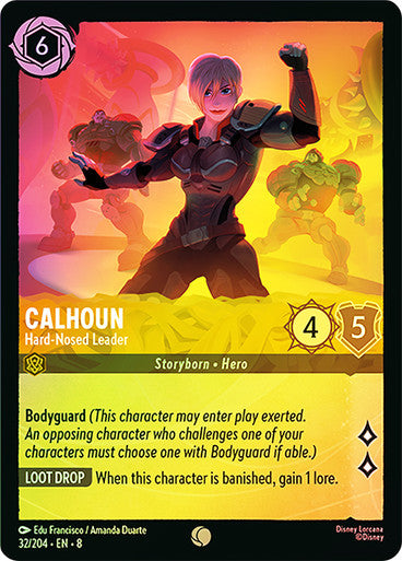 Calhoun Hard Nosed Leader
